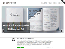 Tablet Screenshot of compresso.ch